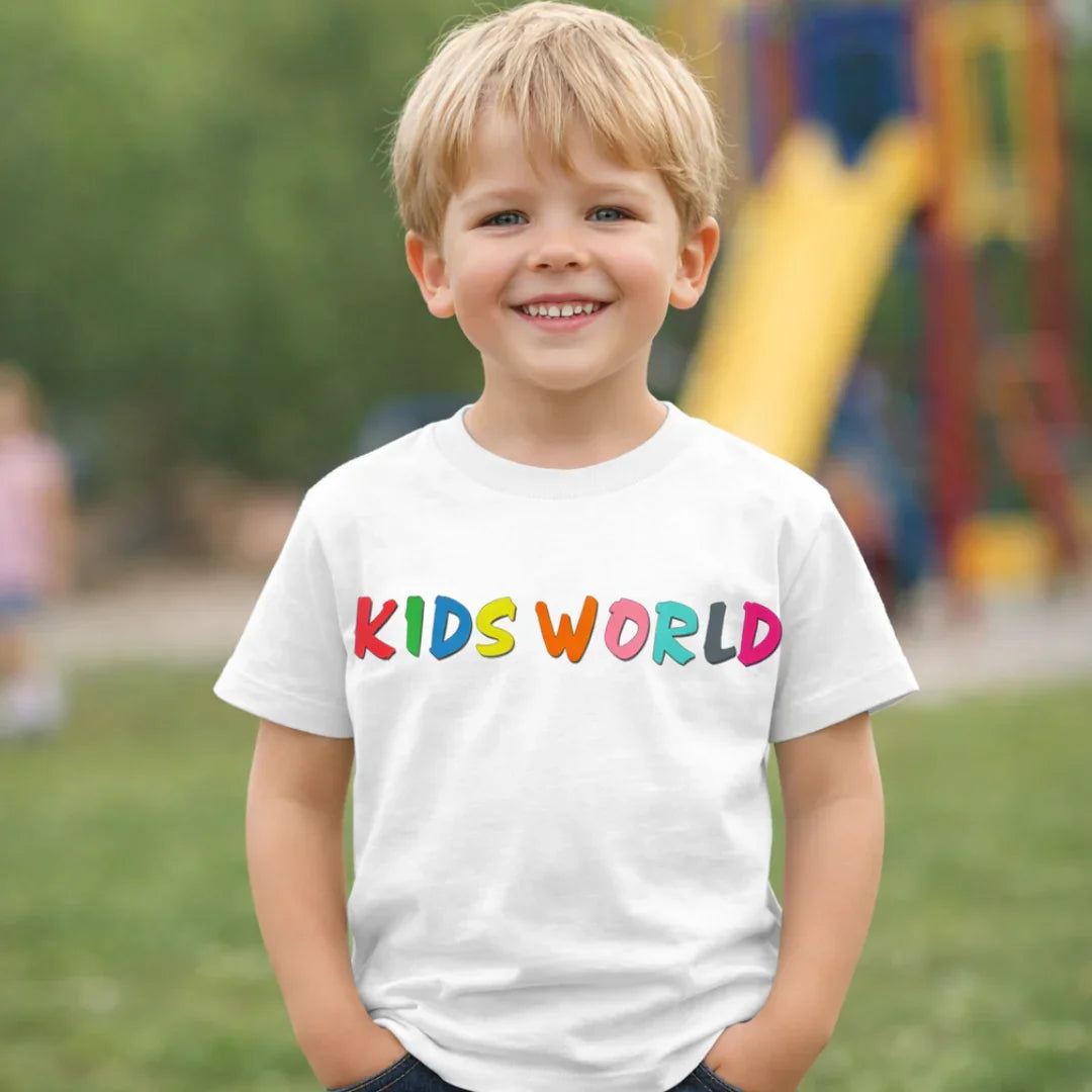 Kids World Kids Graphic T-Shirt