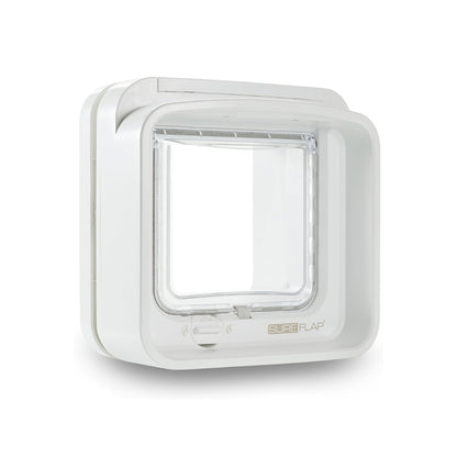 SureFlap DualScan Microchip Flap for Small / Medium Cats White