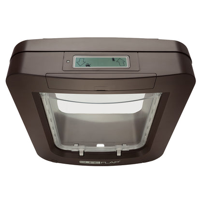 SureFlap Microchip Pet Door for Cats Small Dogs – Brown