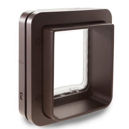 SureFlap Microchip Pet Door for Cats Small Dogs – Brown