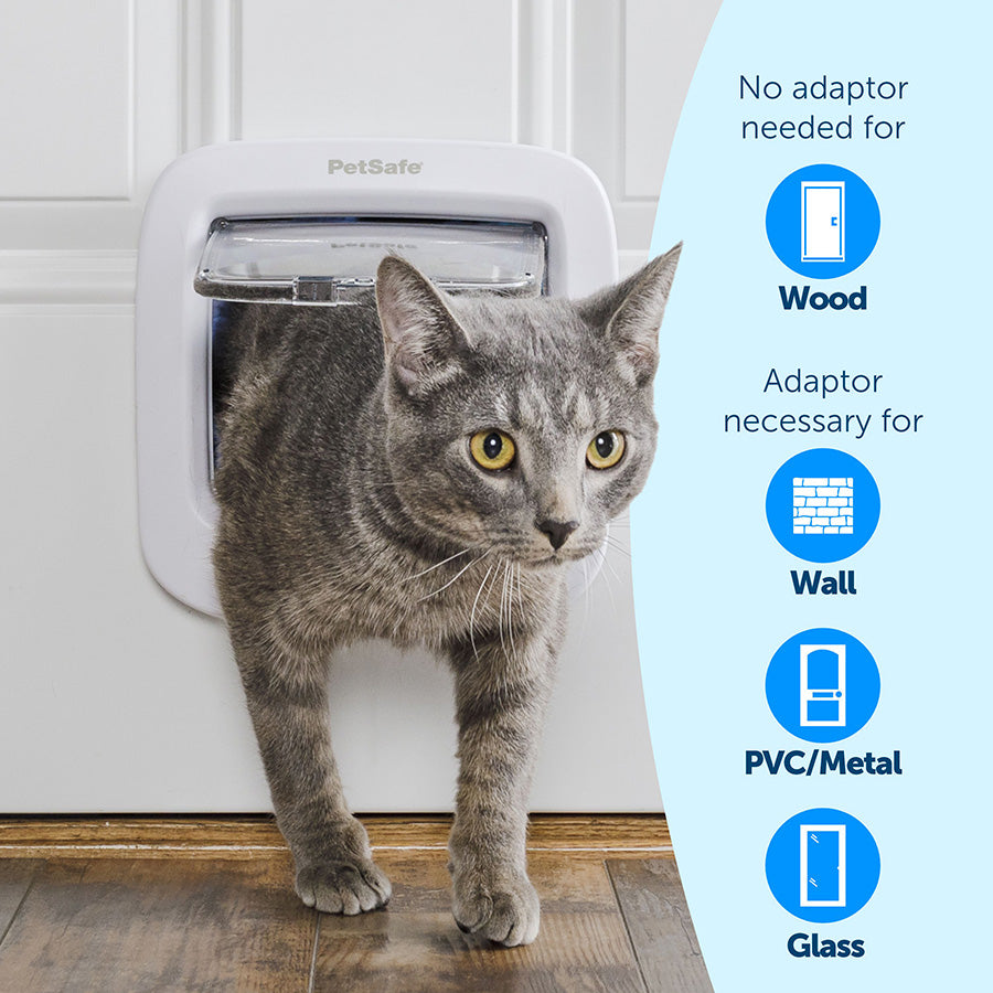 PetSafe Microchip Cat Flap – White