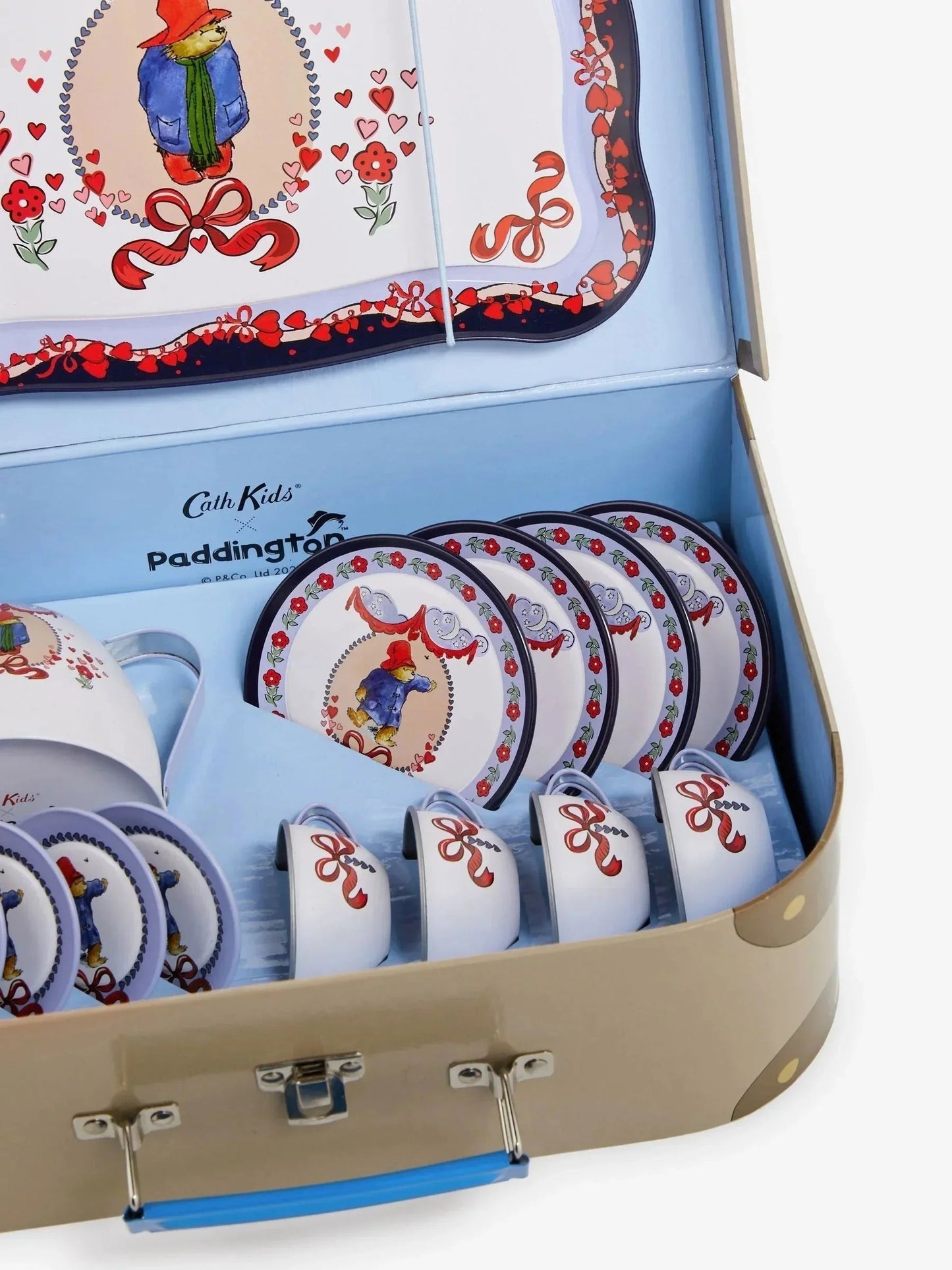 Cath Kidston Paddington Kids Play Tea Set - Blue and Brown