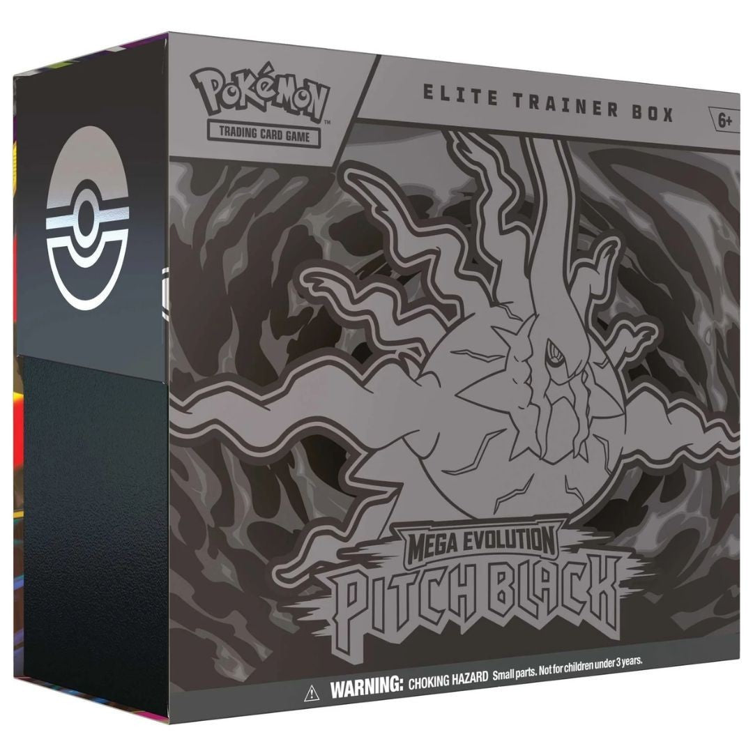 Pokémon TCG: Pitch Black Elite Trainer Box - Mega Evolution 2026