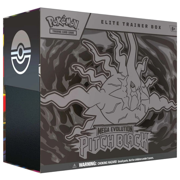 Pokémon TCG: Pitch Black Elite Trainer Box - Mega Evolution 2026