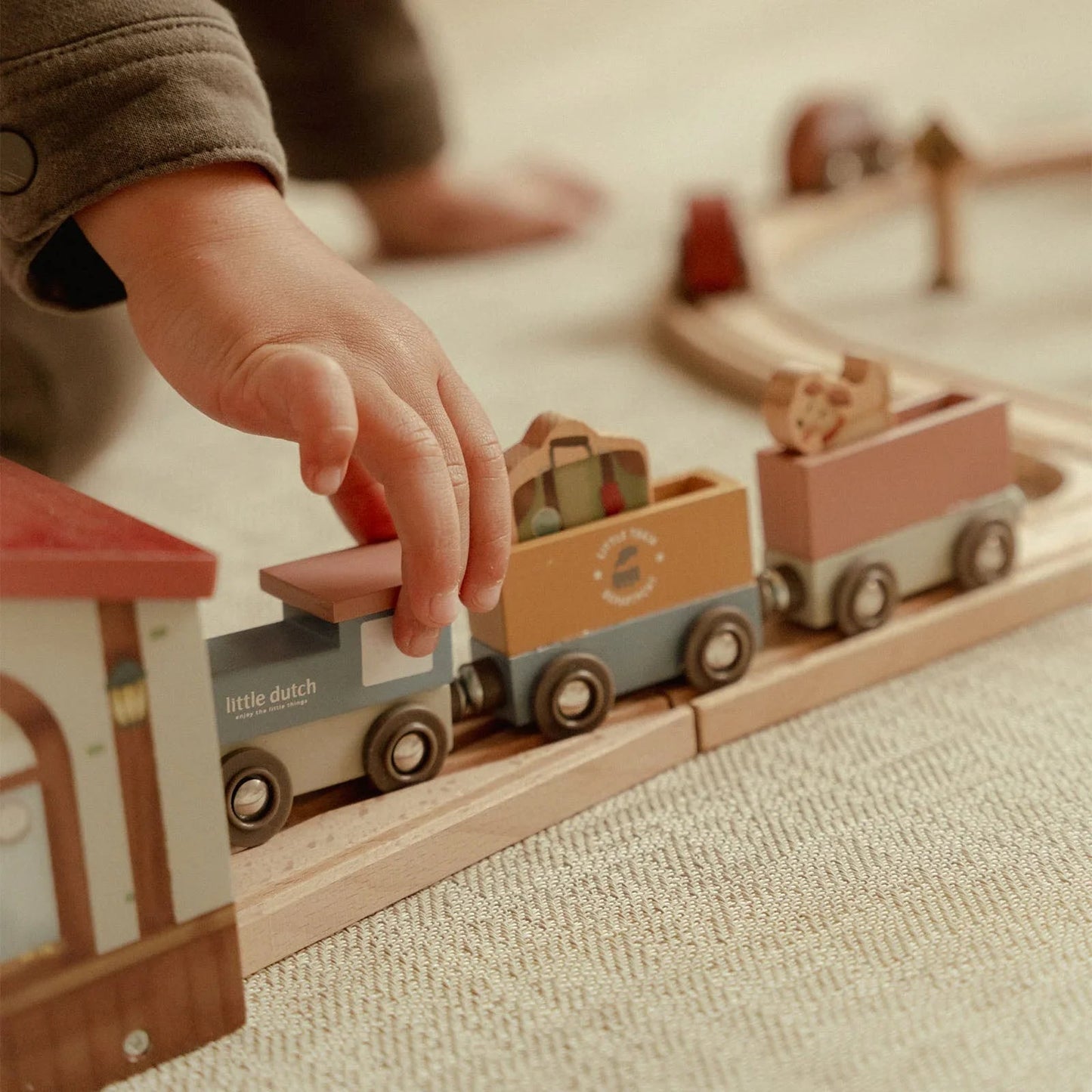 Little Dutch XL Train Track Set