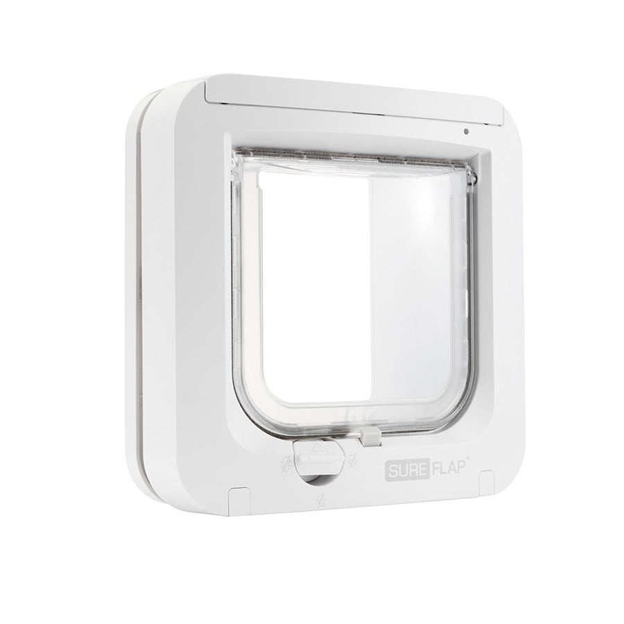 SureFlap Microchip Flap for Small / Medium Cats White